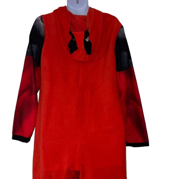 Briefly Stated Marvel Spiderman Unionsuit Pajamas Mens M Unionsuit PJs Costume - Picture 7 of 10